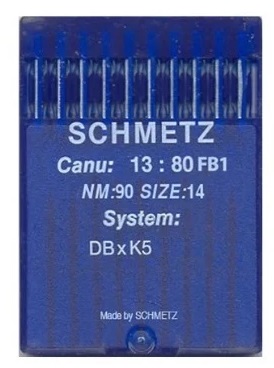 AGUJAS SCHMETZ DBXK5 Nº 90(PARA MAQUINAS DE BORDADO INDUSTRAIL)